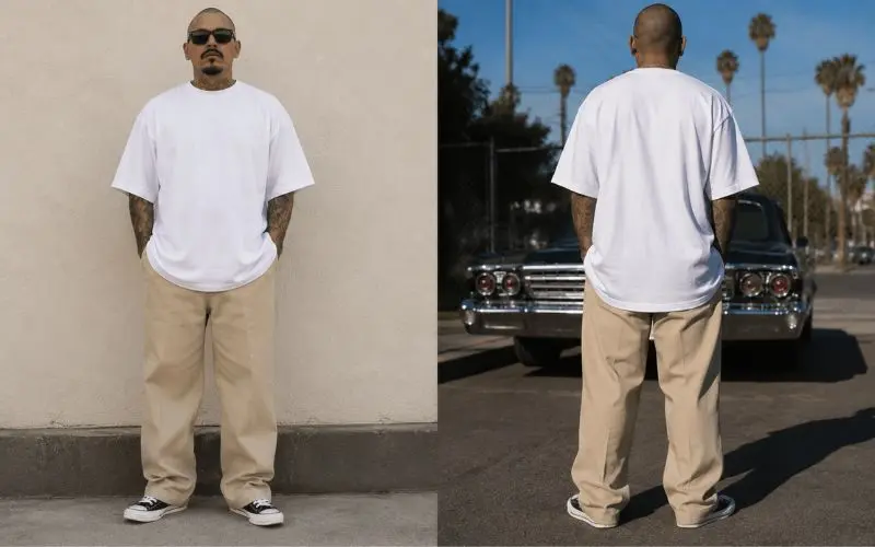 add a plain oversized t shirt
