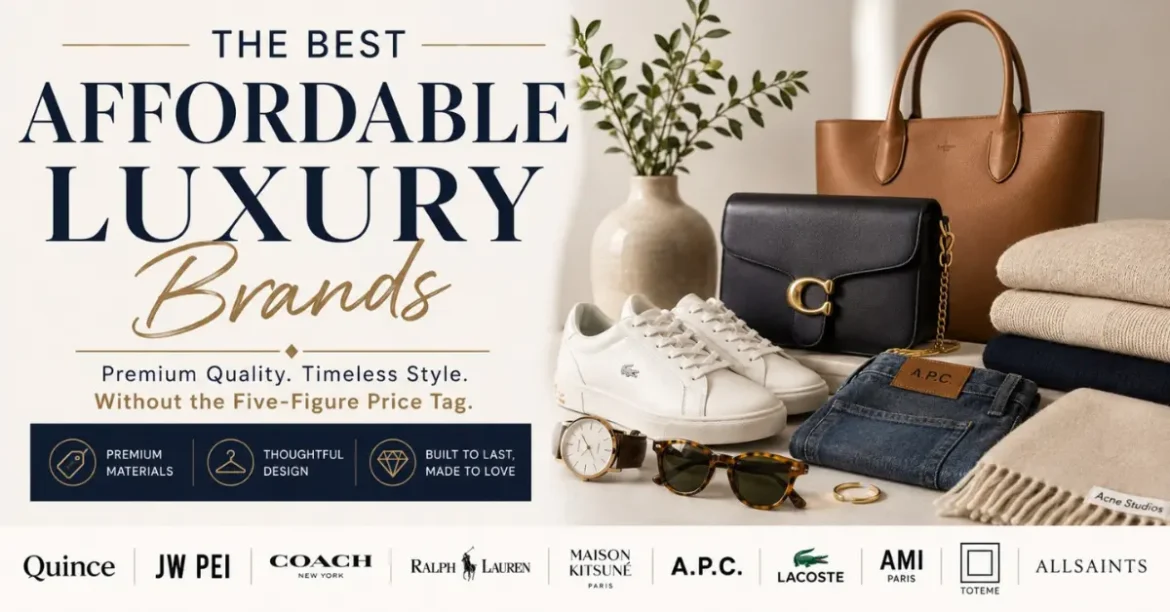 affordable luxury brands