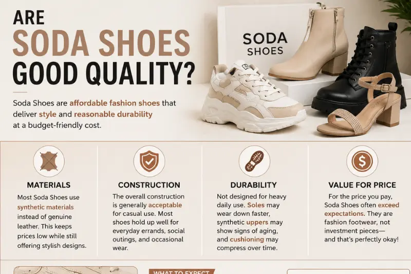 are soda shoes good quality