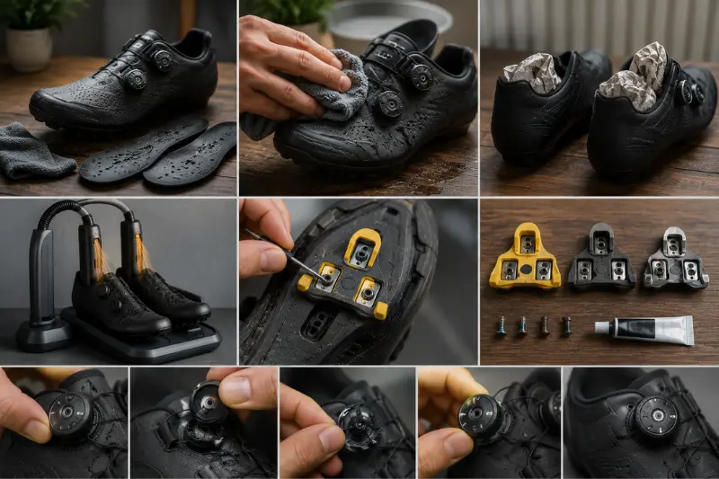 caring for your cycling shoes