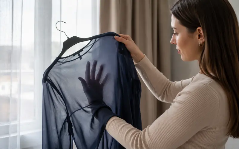 check fabric opacity