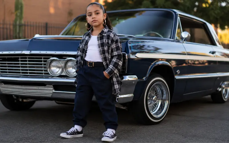 cholo outfit for kids