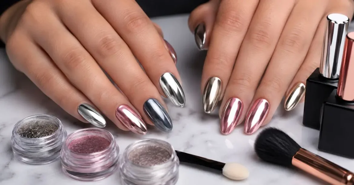 chrome nails