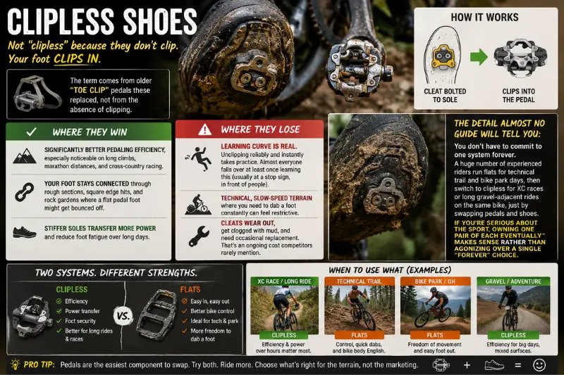 clipless shoes
