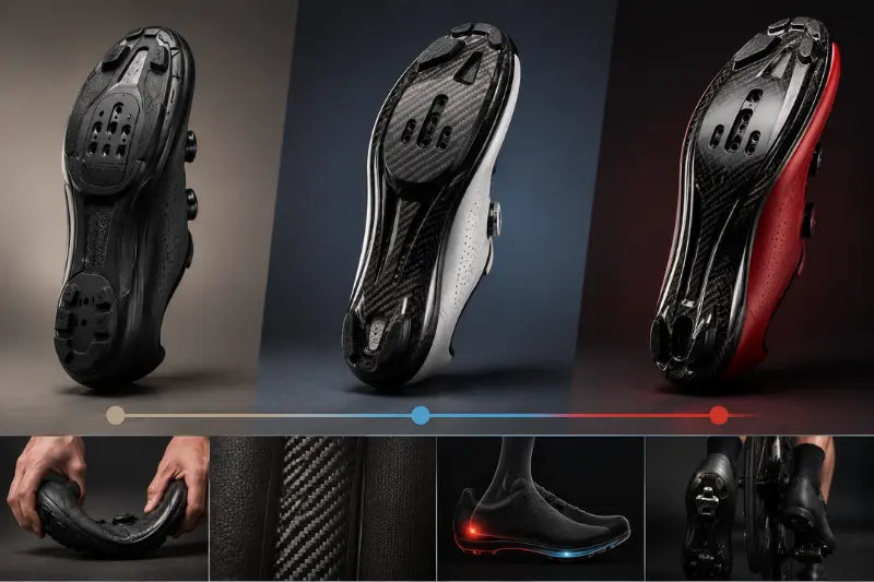 cycling shoe soles