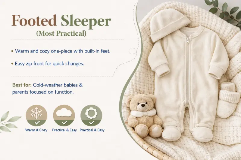 footed sleeper most practical