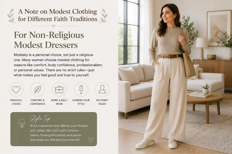 for non-religious modest dressers