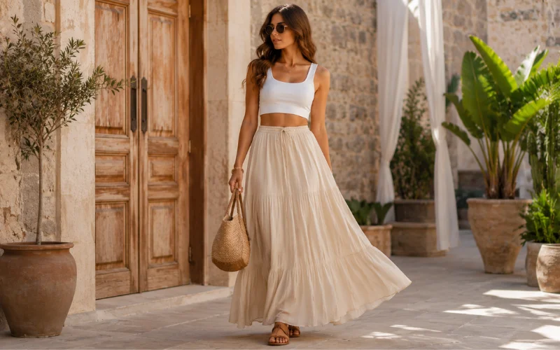 maxi skirts