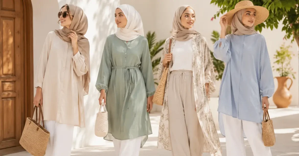 modest outfit ideas for summer heat stay cool and covered