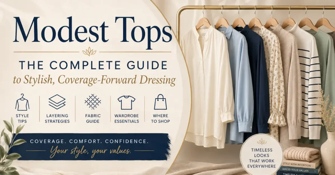 modest tops