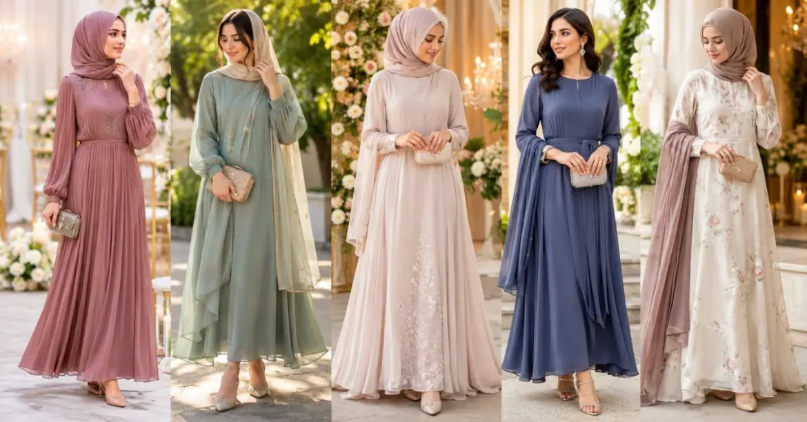 modest wedding guest outfits ideas