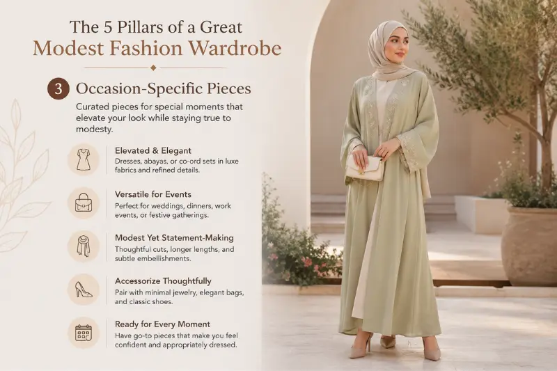 occasion-specific pieces