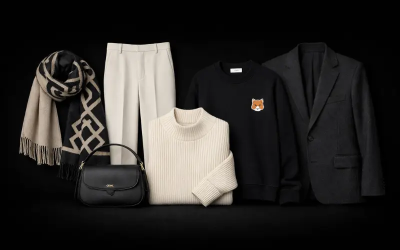 quiet luxury brands toteme and maison kitsune