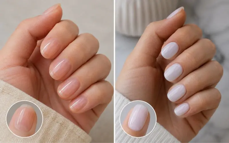 soap nails vs milky nails