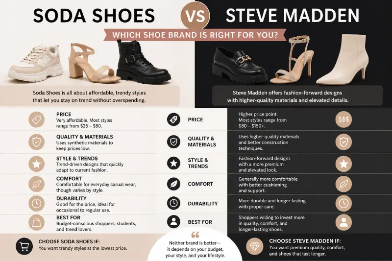 soda shoes vs steve madden