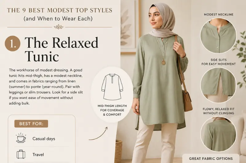 the relaxed tunic