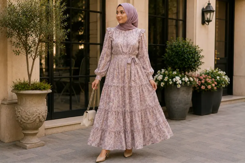 tiered and ruffle dresses