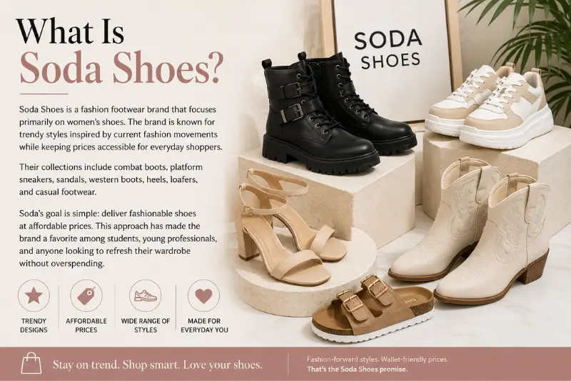 what is soda shoes