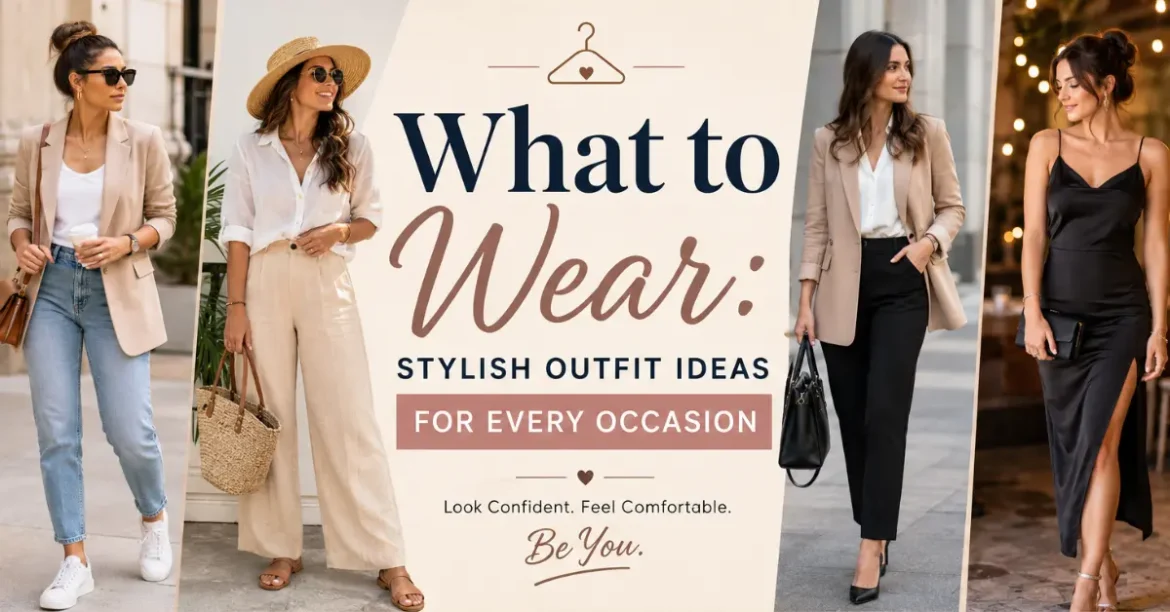 what to wear stylish outfit ideas for every occasion