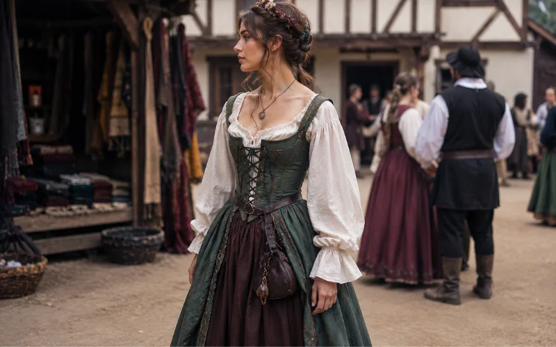 why layering Is the foundation of every renaissance outfit