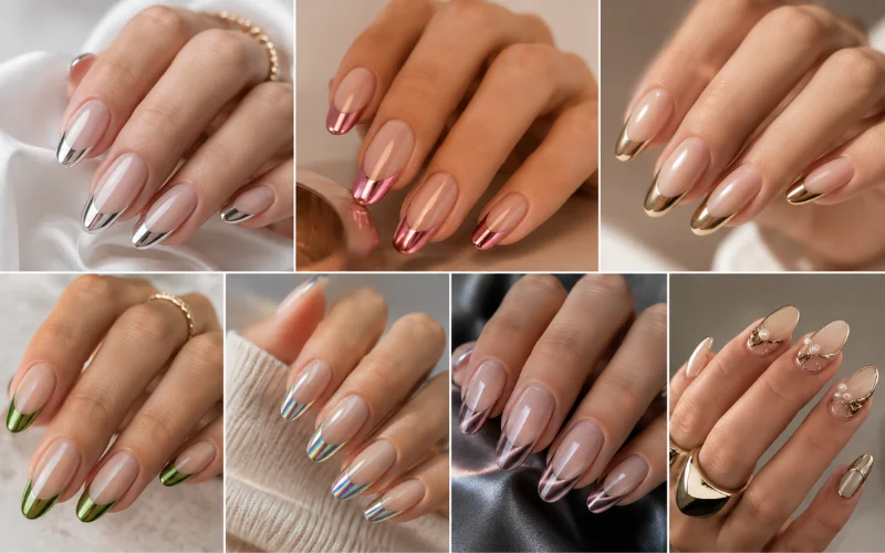 the different styles within the chrome french trend