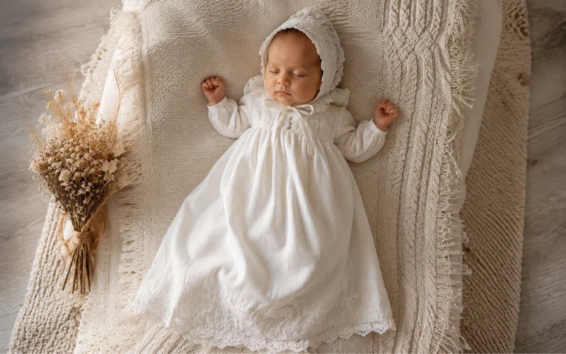 the traditional gown
